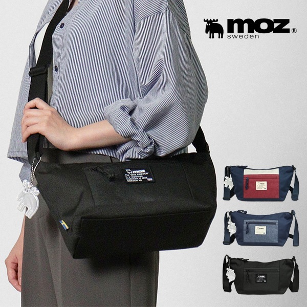 モズ moz ショルダーバッグ COMBI-ZZEI レディース 三日月型 バナナショルダー 斜めがけ 各色 ZZEI-11 | ブランド [正規取扱店]