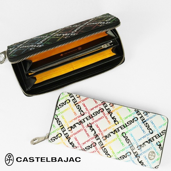 カステルバジャック CASTELBAJAC 長財布 カルル Carle メンズ ロゴ ラウンドファスナー レザー 各色 53625 | ブランド [正規取扱店]