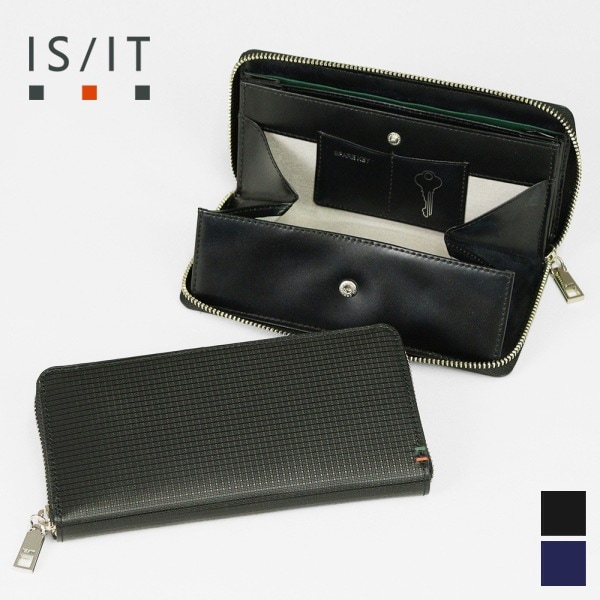 イズイット IS/IT 長財布 ツール Tool メンズ ラウンドファスナー BOX型小銭入れ レザー 各色 979605 | ブランド [正規取扱店]