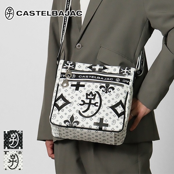 カステルバジャック CASTELBAJAC ショルダーバッグ ニース Nice メンズ レディース モノグラム ロゴ ミニバッグ 各色 38111 | ブランド [正規取扱店]