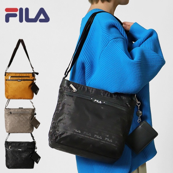 フィラ FILA ショルダーバッグ フラワー ミニショルダー レディース パスケース付き 軽量 ロゴ 各色 7691 | ブランド [正規取扱店]