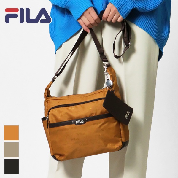 フィラ FILA ショルダーバッグ フラワー ミニショルダー レディース パスケース付き 軽量 ロゴ 各色 7693 | ブランド [正規取扱店]