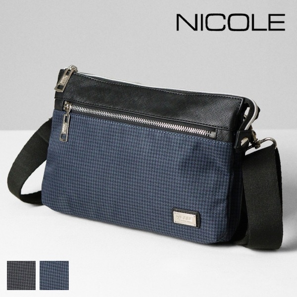 ニコル NICOLE ショルダーバッグ ニューアーバン 2way クラッチバッグ メンズ 横型 NIL227 各色 | ブランド [正規取扱店]