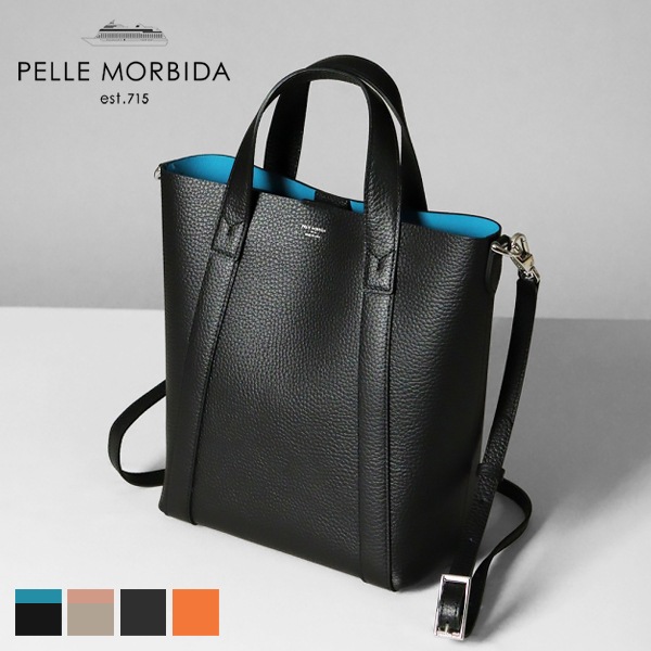 ペッレモルビダ PELLE MORBIDA トートバッグ Tela Marina テーラマリーナ メンズ レディース 2way ショルダーバッグ ミニトート レザー 日本製 各色 PMO-TE014 | ブランド [正規取扱店]