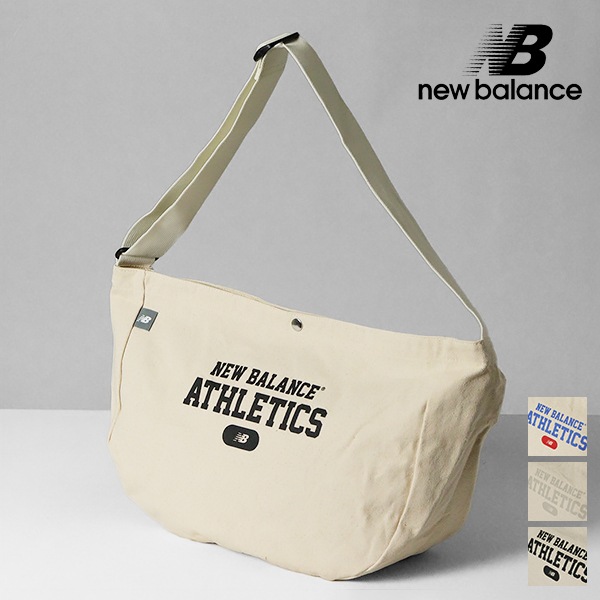 ニューバランス new balance ショルダーバッグ メンズ レディース キャンバス バッグ ロゴ 各色 LAB55690 | ブランド [正規取扱店]