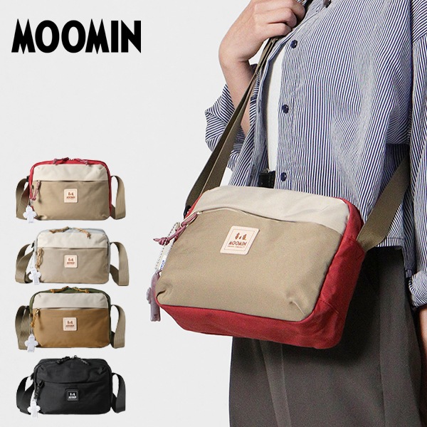 ムーミン MOOMIN ショルダーバッグ ボックスショルダー 軽撥水 ミニバッグ 斜めがけ 各色 RMNL-02 | ブランド [正規取扱店]