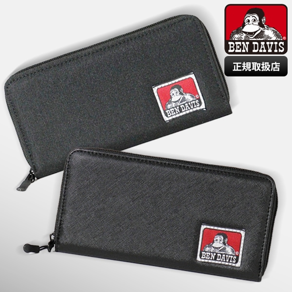 ベンデイビス BEN DAVIS 長財布 LONG WALLET ロングウォレット ロゴ ラウンドファスナー 財布 各色 BDW-9194 | ブランド [正規取扱店]