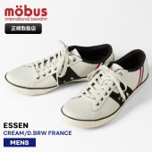 モーブス mobus スニーカー メンズ ESSEN エッセン クリーム CREAM/D.BRW FRANCE 靴 2025SS M-1838T-13FR 05 | ブランド [正規取扱店]