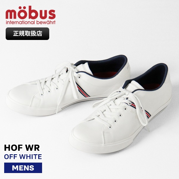 モーブス mobus スニーカー メンズ ホーフ HOF WR オフホワイト OFF WHITE 靴 撥水 2025SS M-2123WR-1000 03 | ブランド [正規取扱店]