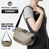 マイケルリンネル Michael Linnell ショルダーバッグ RIP STOP ミニショルダー リップストップ メンズ レディース 5L 撥水 軽量 ベージュ MLRT-03 | ブランド [正規取扱店]