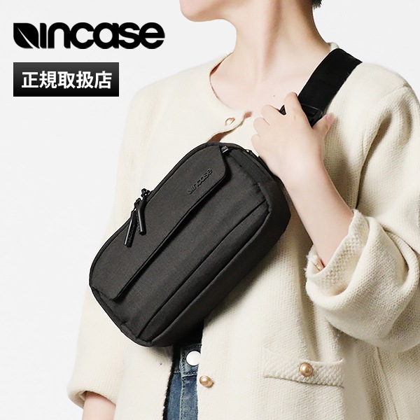 インケース Incase ボディバック Crosstown Sling クロスタウン スリングバック メンズ レディース 斜め掛け 2L ブラック INCO400800-BLK / 137243053001 | ブランド [正規取扱店]