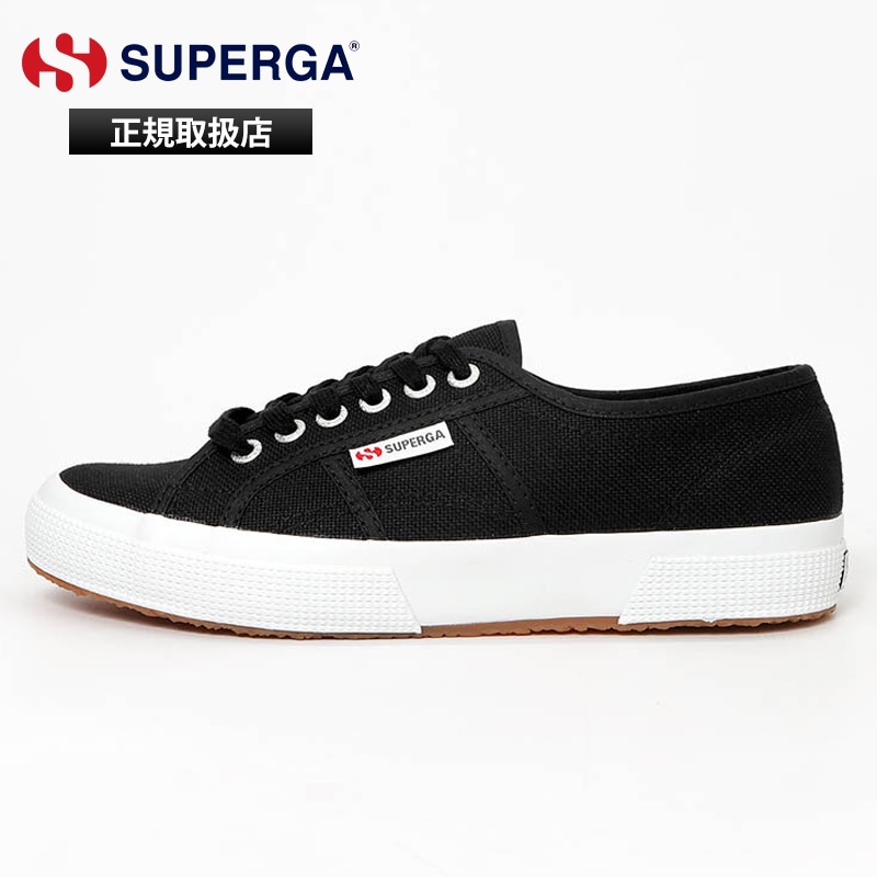 スペルガ SUPERGA スニーカー メンズ レディース 2750 コットンクラシック COTU CLASSIC ブラック Fホワイト 靴 S000010 BLACK-FWHITE F83 | ブランド [正規取扱店]