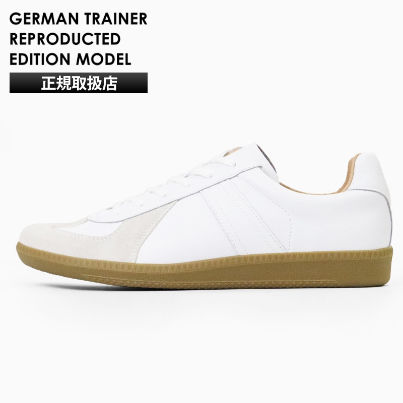 ジャーマントレーナー GERMAN TRAINER スニーカー メンズ レディース ホワイト 靴 42500 WHITE | ブランド [正規取扱店]