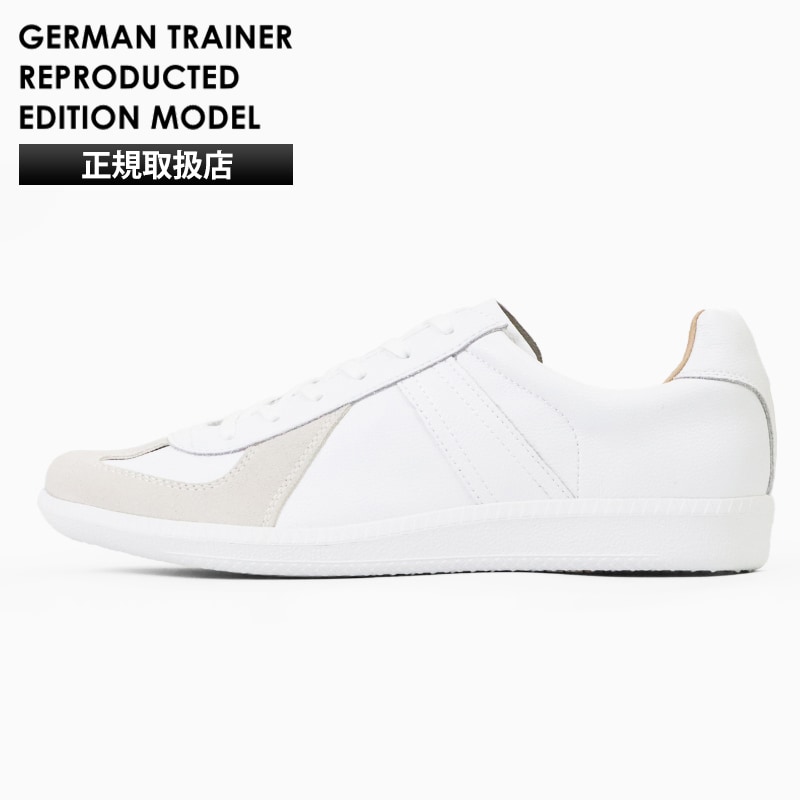 ジャーマントレーナー GERMAN TRAINER スニーカー メンズ レディース ホワイト 靴 42500 WHT/WHT | ブランド [正規取扱店]