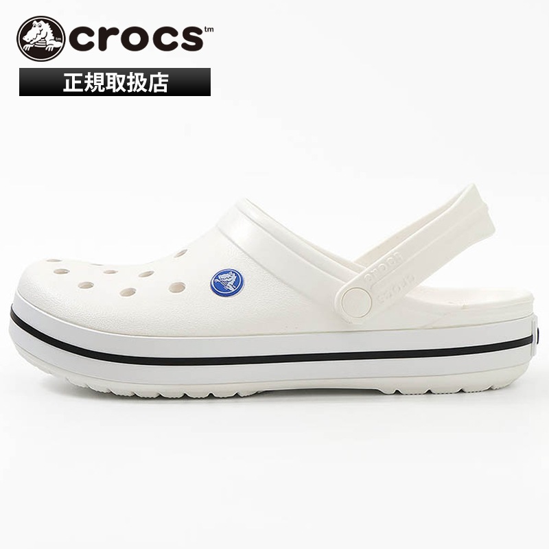 クロックス crocs サンダル クロックバンド クロッグ Crocband Clog メンズ レディース WHITE ホワイト 靴 11016-100 | ブランド [正規取扱店]