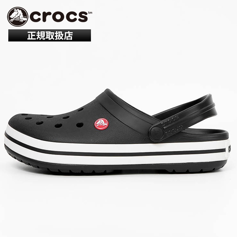 クロックス crocs サンダル クロックバンド クロッグ Crocband Clog メンズ レディース BLACK ブラック 靴 11016-001 | ブランド [正規取扱店]