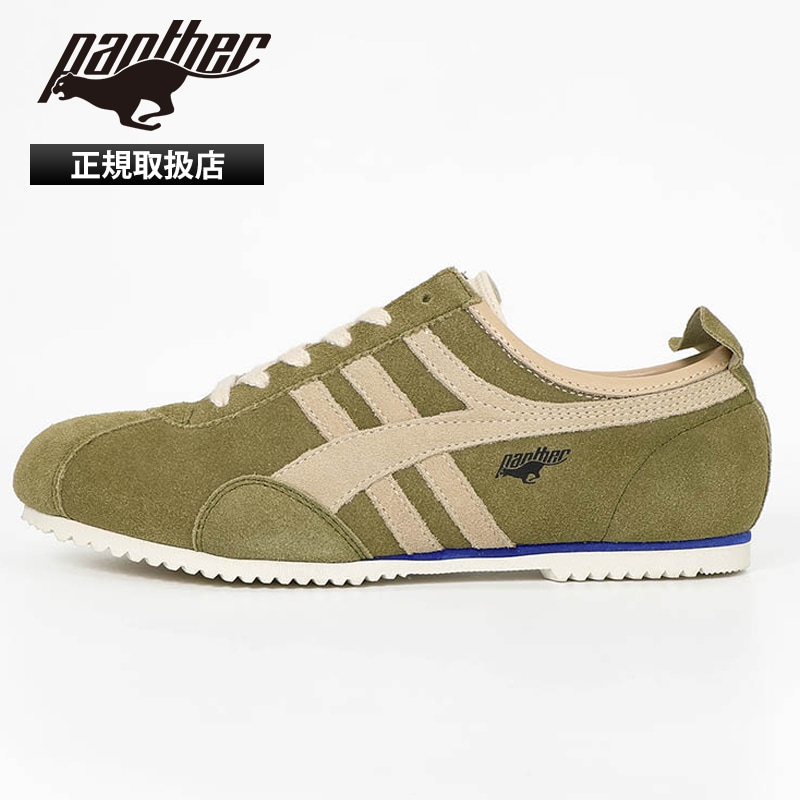 パンサー Panther スニーカー レディース ジーティー デラックス GT DELUXE 日本製 靴 シューズ オリーブ PTJ-0028 OLIVE | ブランド [正規取扱店]