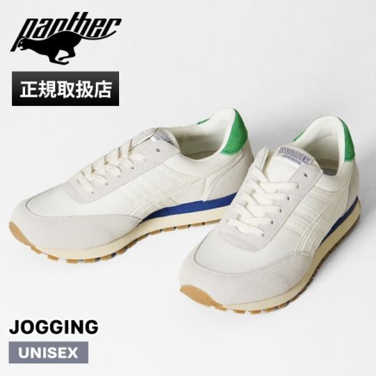 パンサー Panther スニーカー メンズ レディース JOGGING ジョギング 日本製 靴 シューズ ホワイト PTJ-0014 WHITE | ブランド [正規取扱店]