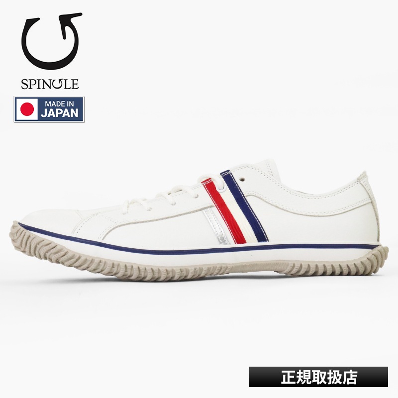 スピングル SPINGLE スニーカー メンズ サイドライン 日本製 靴 シューズ ホワイト トリコロール SP-168 180 Tricolor | ブランド [正規取扱店]