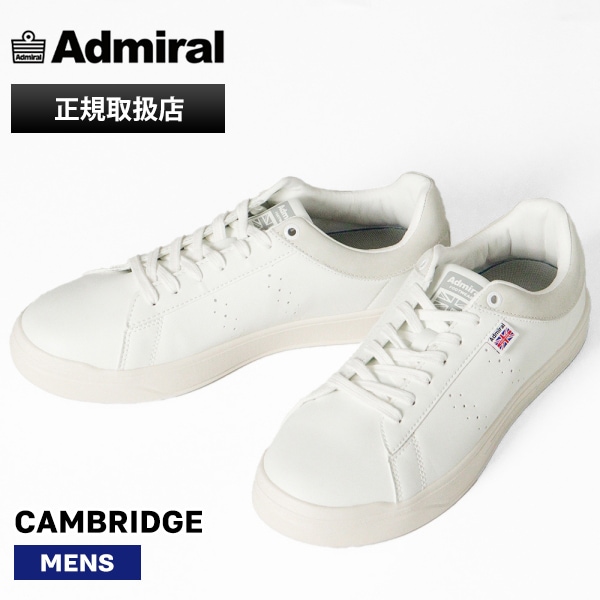 アドミラル Admiral スニーカー メンズ CAMBRIDGE ケンブリッジ 靴 シューズ ホワイト グレイ AD828 White/Gray | ブランド [正規取扱店]