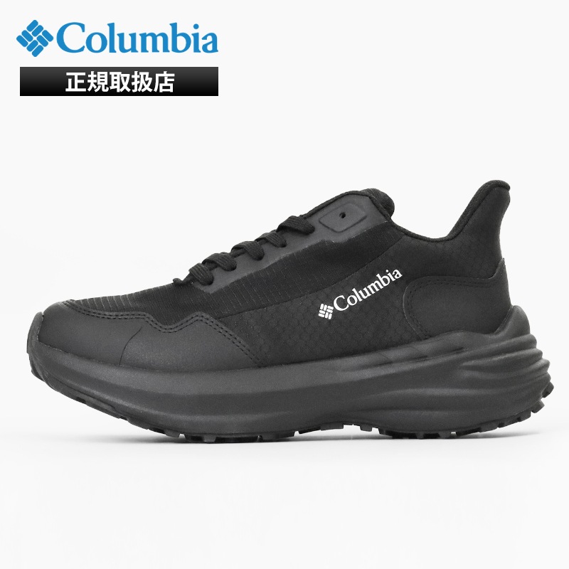 コロンビア Columbia スニーカー メンズ スカイライド ストリート ウォータープルーフ SKYRIDE STREET WATERPROOF ブラック 靴 防水 YU8523 010 Black | ブランド [正規取扱店]