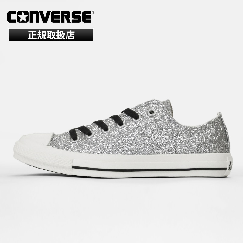 コンバース CONVERSE スニーカー レディース オールスター ALL STAR GT OX シルバー 靴 2026SS CLASSIC VULCANIZE 31317490 | ブランド [正規取扱店]