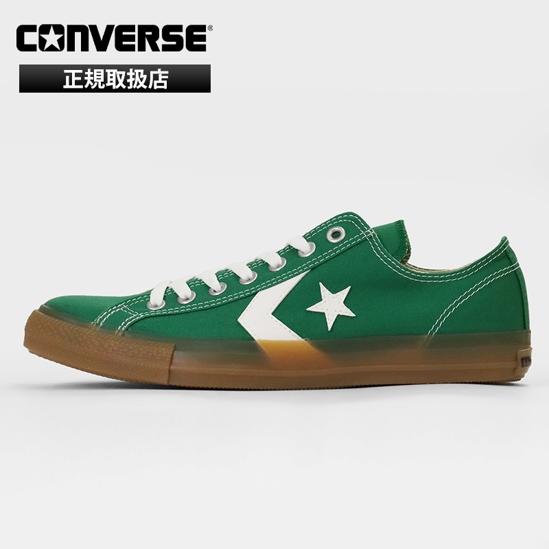 コンバース CONVERSE スニーカー メンズ CRT CL OX グリーン 靴 2026SS バルカナイズ CLASSIC VULCANIZE 33702523 | ブランド [正規取扱店]