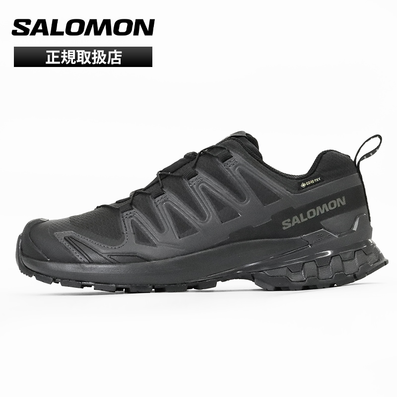 サロモン SALOMON スニーカー レディース XA PRO 3D V9 GTX W トレイルランニングシューズ ブラック ファントム ピューター 靴 2026SS GORE-TEX 防水 L47270800 | ブランド [正規取扱店]