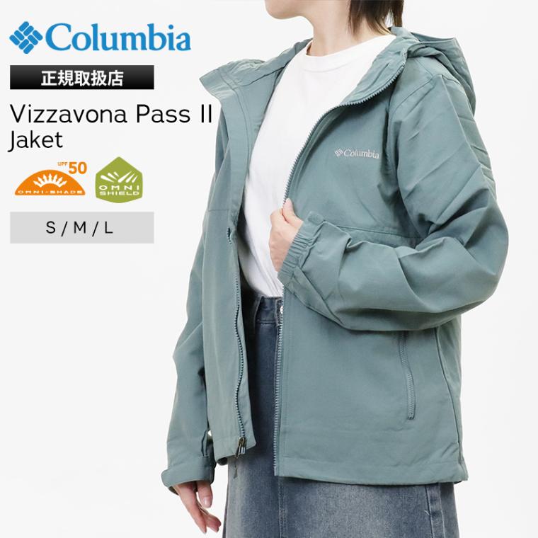 コロンビア Columbia ジャケット ヴィザボナパス II オムニシールド レディース アウター アウトドア ウーブン 撥水 ロゴ S/M/L 2026SS メタル XR9170 346 | ブランド [正規取扱店]