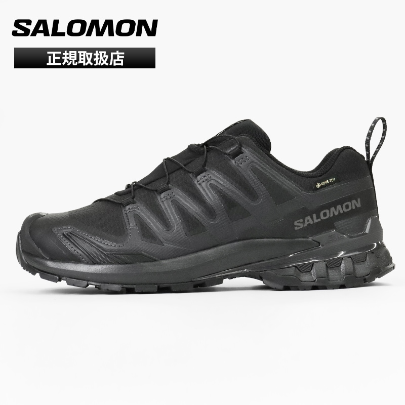 サロモン SALOMON スニーカー メンズ XA PRO 3D V9 WIDE GTX トレイルランニングシューズ 靴 2026SS ワイド ゴアテックス GORE-TEX 防水 L47277000 ブラック | ブランド [正規取扱店]
