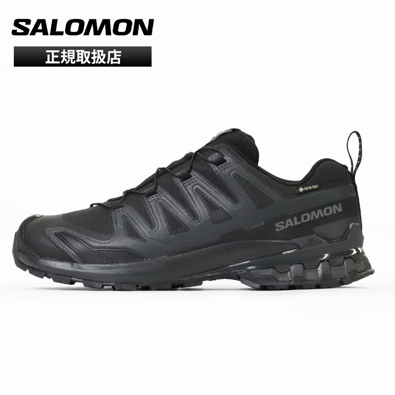 サロモン SALOMON スニーカー メンズ XA PRO 3D V9 WIDE GTX トレイルランニングシューズ 靴 2026SS ワイド ゴアテックス GORE-TEX 防水 L47277000 ブラック | ブランド [正規取扱店]