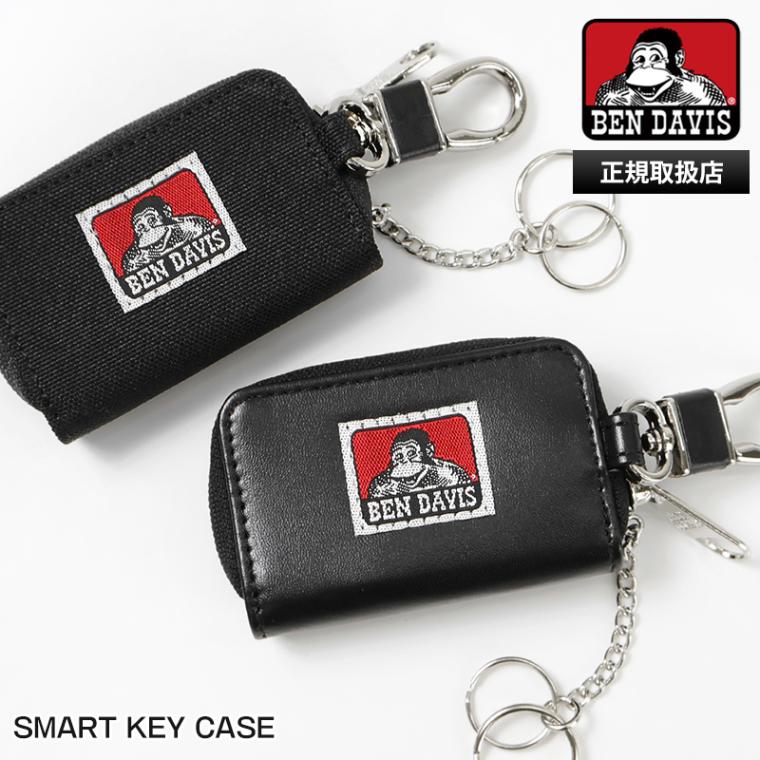 ベンデイビス BEN DAVIS キーケース SMART KEY CASE スマートキー ラウンドファスナー ロゴ 2026年春夏新作 2026SS 各色 BDW-8492 | ブランド [正規取扱店]