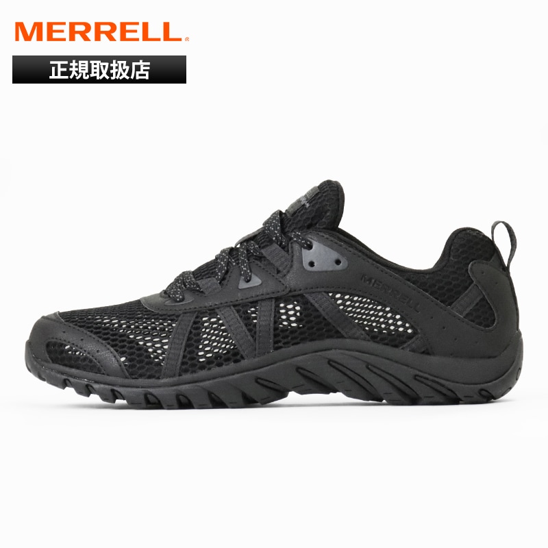 メレル MERRELL スニーカー メンズ マイポ エアロスポーツ MAIPO 3 AEROSPORT メッシュ ブラック 靴 厚底 2026年春夏新作 2026SS 00003297 BLACK | ブランド [正規取扱店]
