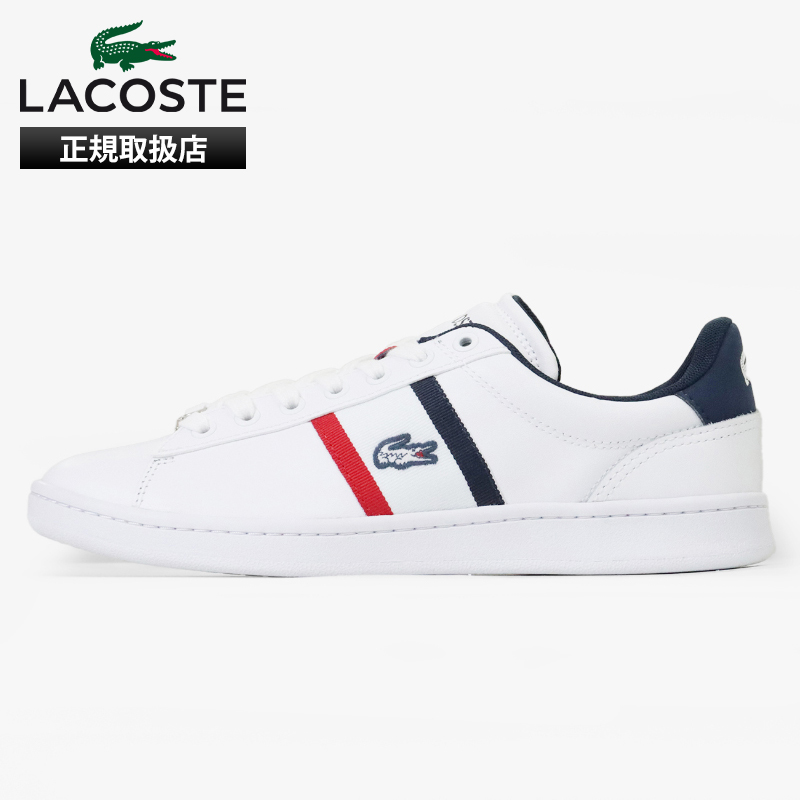 ラコステ LACOSTE スニーカー レディース カーナビーセット CARNABY SETCGR1251 AP SFA レザー 靴 シューズ 2026年春夏新作 2026SS ホワイト ネイビー レッド 49SFA0019 407 WHT/NVY/RED | ブランド [正規取扱店]
