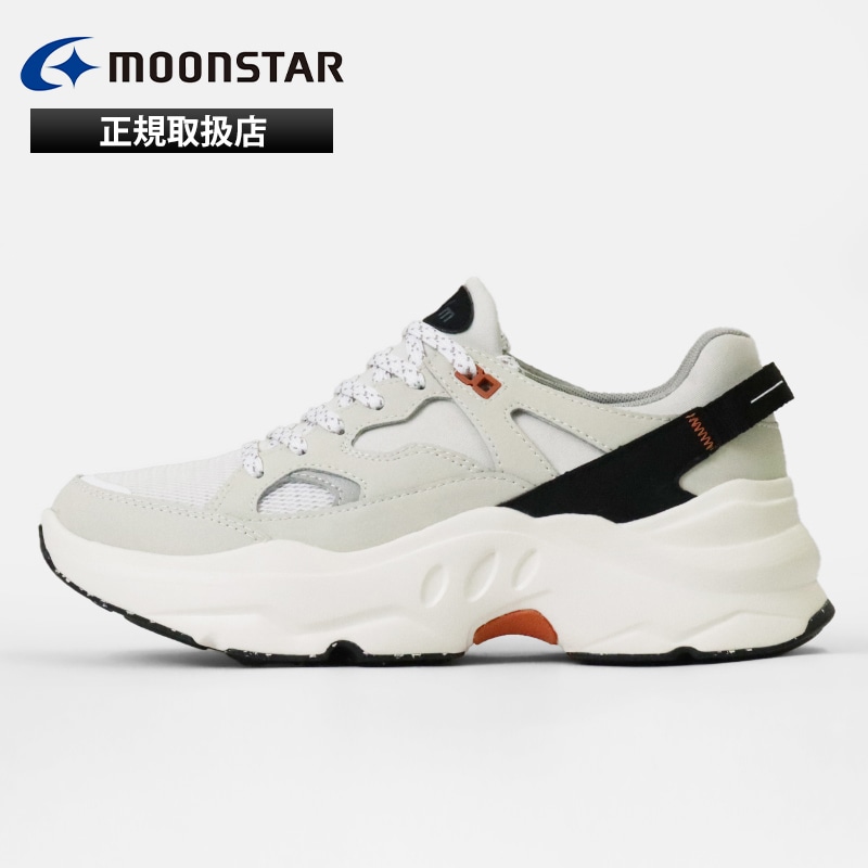 ムーンスター MOONSTAR スニーカー レディース B/M01 チャグ ビーエム 靴 シューズ 厚底 コンフォートシューズ ホワイト 42700011 | ブランド [正規取扱店]