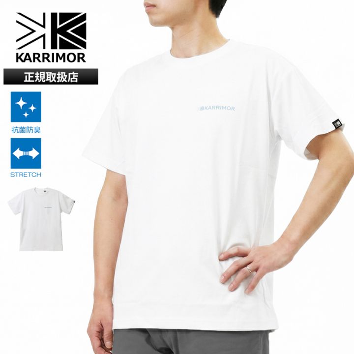カリマー KARRIMOR Tシャツ 半袖 comfort S/S T コンフォート メンズ クルーネック トップス 2026年春夏新作 2026SS 無地 ロゴ M/L/XL オプティックホワイト 101582 0130 Optic White | ブランド [正規取扱店]
