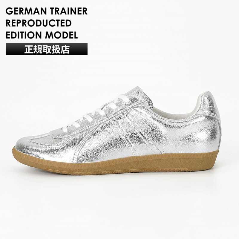 ジャーマントレーナー GERMAN TRAINER スニーカー メンズ レディース 靴 2026年春夏新作 2026SS シルバー 42500 SILVER | ブランド [正規取扱店]