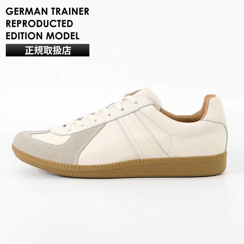 ジャーマントレーナー GERMAN TRAINER スニーカー メンズ 靴 2026年春夏新作 2026SS ホワイト 42700 WHITE | ブランド [正規取扱店]