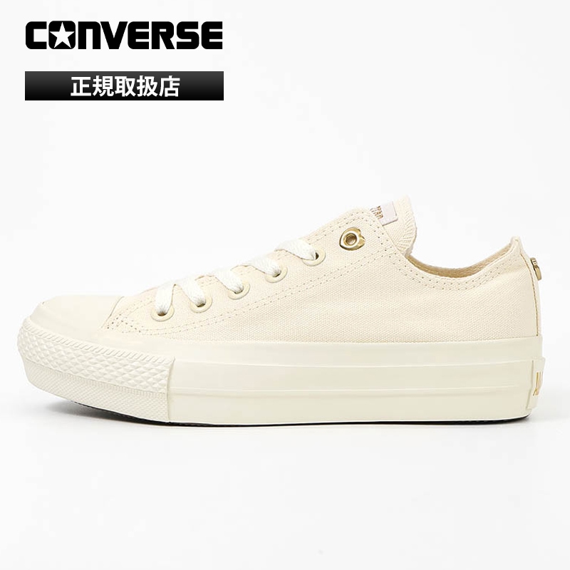 コンバース CONVERSE スニーカー レディース ALL STAR PLTS BACKHEART OX 靴 2026年春夏新作 2026SS バルカナイズ CLASSIC VULCANIZE ホワイト 31317280 | ブランド [正規取扱店]