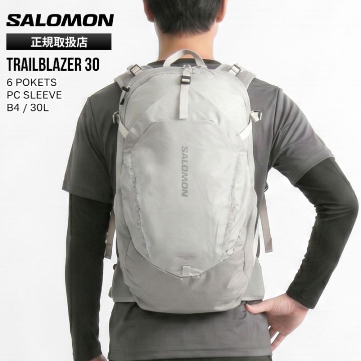 サロモン SALOMON バックパック TRAILBLAZER 30 デイパック メンズ レディース ハイドレーションバッグ ハイキング ザック 軽量 リュック ロゴ 30L 2026年春夏新作 2026SS  LC2856100 | ブランド [正規取扱店]