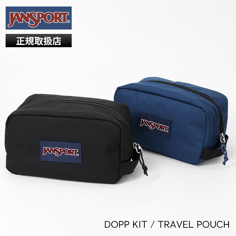 ジャンスポーツ JANSPORT ポーチ DOPP KIT ドップキット トラベルポーチ 小物入れ 6L 大容量 ロゴ 2026年春夏新作 2026SS 各色 JS0A83LM | ブランド [正規取扱店]