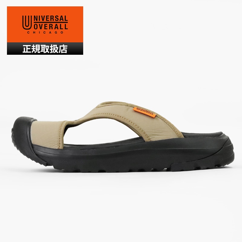 ユニバーサルオーバーオール UNIVERSAL OVERALL サンダル メンズ レディース UO34 トング モックサンダル 靴 ベージュ UO34178 BEIGE | ブランド [正規取扱店]