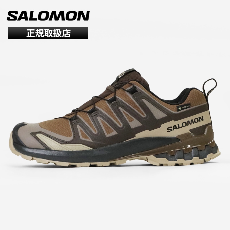 サロモン SALOMON スニーカー メンズ XA PRO 3D V9 GTX トレイルランニングシューズ ジョギング 靴 ゴアテックス GORE-TEX 防水 2026年春夏新作 2026SS ダークアース L47881800 | ブランド [正規取扱店]