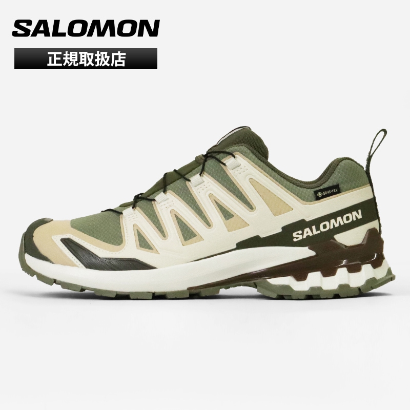 サロモン SALOMON スニーカー メンズ XA PRO 3D V9 GTX トレイルランニングシューズ ジョギング 靴 ゴアテックス GORE-TEX 防水 2026年春夏新作 2026SS グリーン L47820200 | ブランド [正規取扱店]