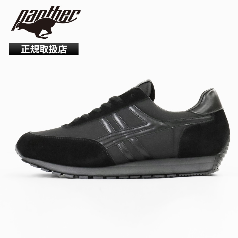 パンサー Panther スニーカー メンズ レディース JOGGING ジョギング 日本製 靴 シューズ 2026SS オールブラック PTJ-0029 ALL BLACK | ブランド [正規取扱店]
