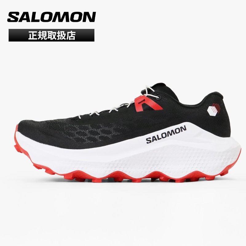 サロモン SALOMON スニーカー メンズ ウルトラ グライド ULTRA GLIDE 4 トレイルランニング シューズ ジョギング ブラック ホワイト レッド 靴 2026年春夏新作 2026SS L49141300 | ブランド [正規取扱店]