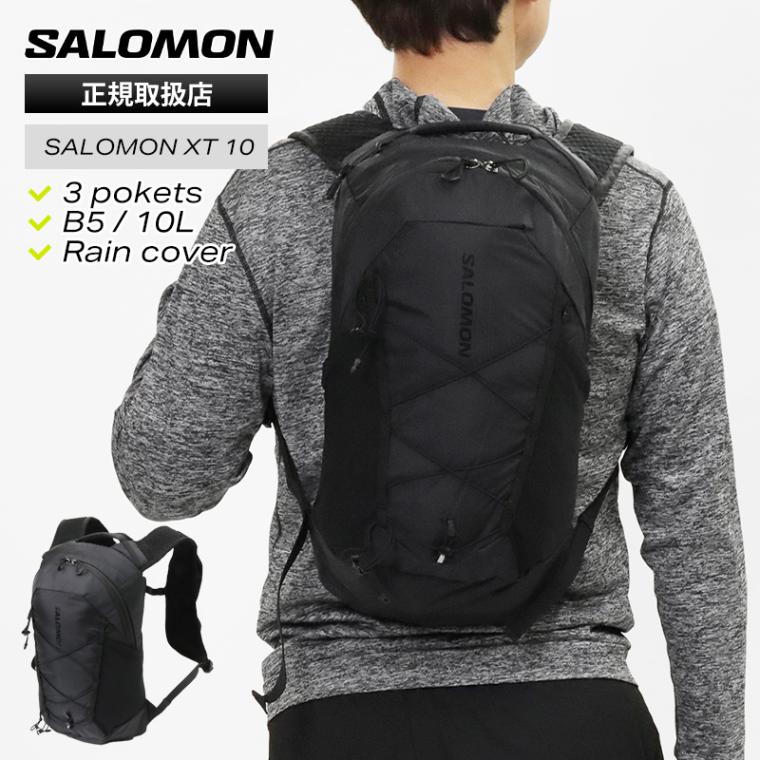 サロモン SALOMON バックパック XT 10 デイパック メンズ レディース ハイドレーションバッグ 軽量 リュック トレイルランニング 10L 2026年春夏新作 2026SS ブラック LC2858500 | ブランド [正規取扱店]