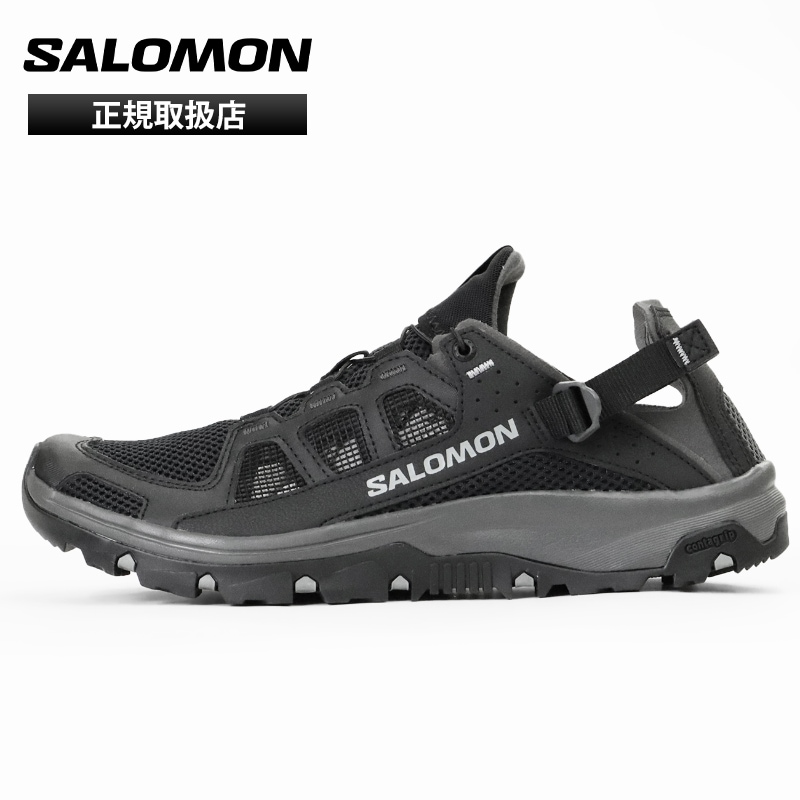 サロモン SALOMON スニーカー メンズ テックアンフィビアン TECHAMPHIBIAN 5 ウォーターシューズ サンダル 撥水 靴 2026SS 新作 ブラック L47115100 | ブランド [正規取扱店]