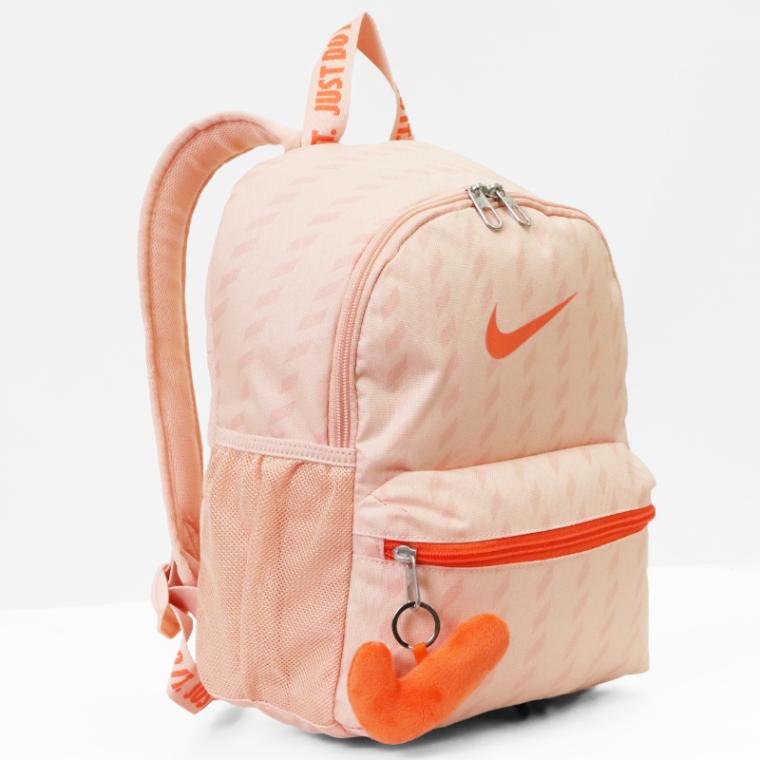 ナイキ NIKE バックパック キッズ JDI Just Do It デイパック キッズリュック ミニリュック 11L チャーム付き 2026SS 新作 オレンジ IO1530-800 | ブランド [正規取扱店]