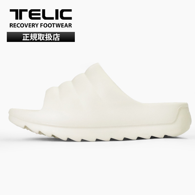 テリック TELIC リカバリーサンダル W-CLOUD ダブルクラウド 厚底 軽量 コンフォート サンダル スポーツサンダル シャークソール メンズ レディース 靴 2026SS 新作 アイボリー IVORY | ブランド [正規取扱店]